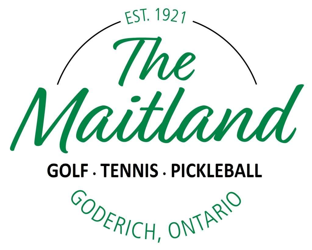 The logo for the Maitland golf Tennis and Pickleball club